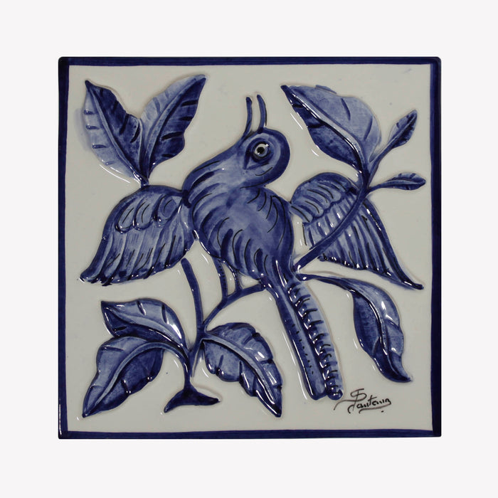 Handmade Relief Tile 019