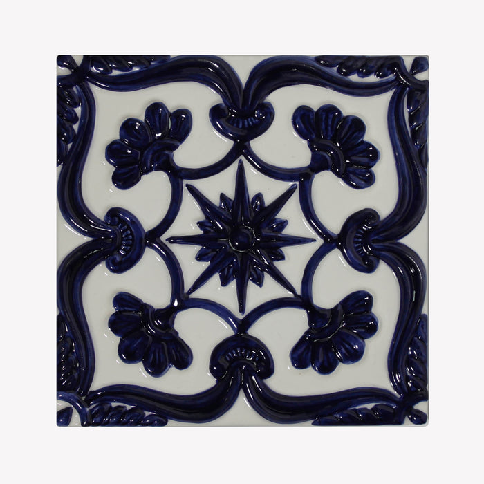 Handmade Relief Tile 018