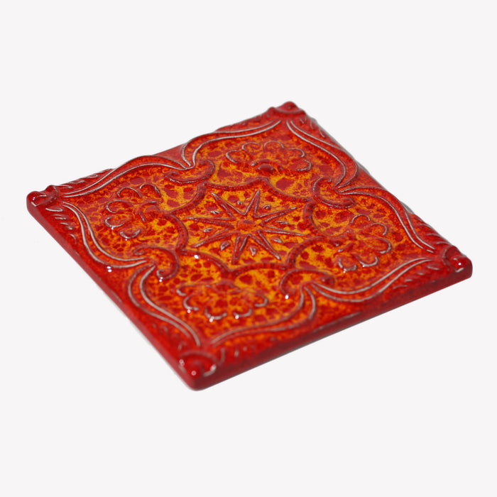 Handmade Relief Tile 018