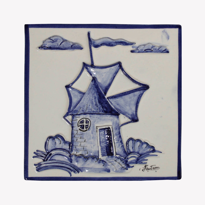 Handmade Relief Tile 022