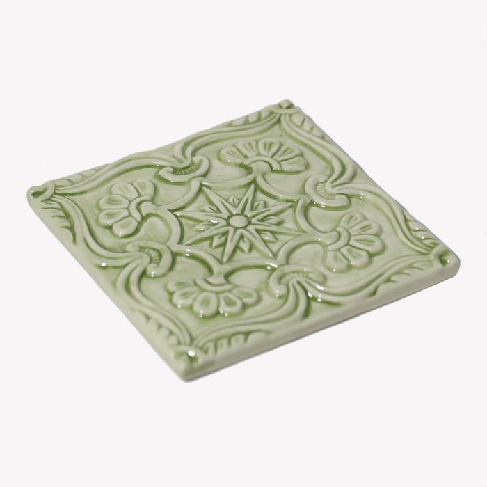 Handmade Relief Tile 018
