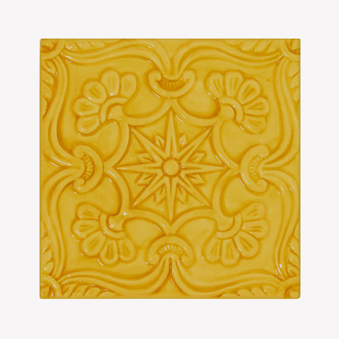 Handmade Relief Tile 018