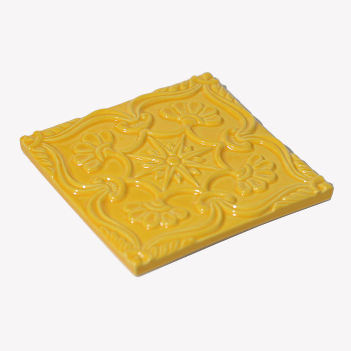 Handmade Relief Tile 018