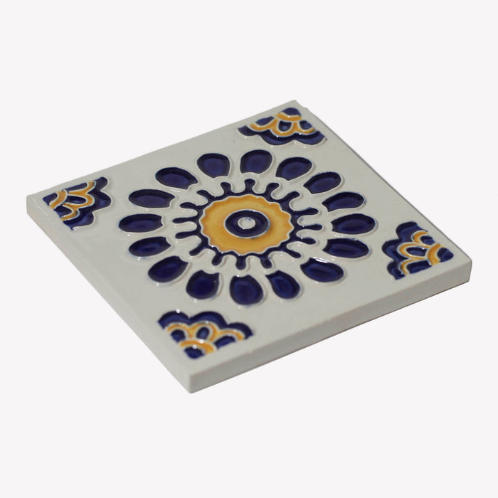 Handmade Relief Tile 014