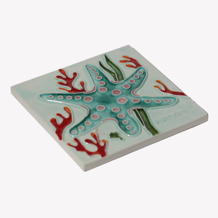 Handmade Relief Tile 015
