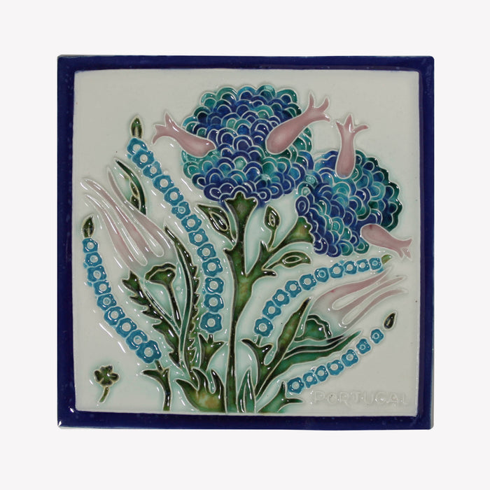 Handmade Relief Tile 016