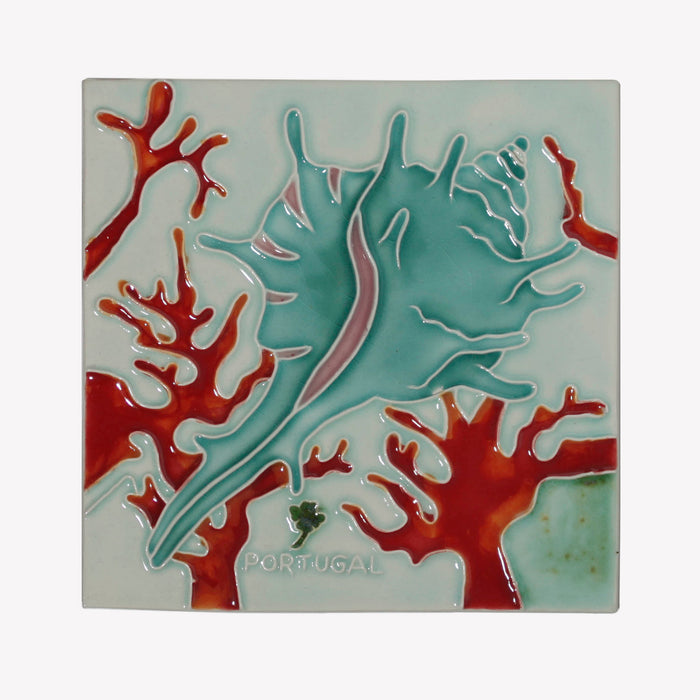 Handmade Relief Tile 017