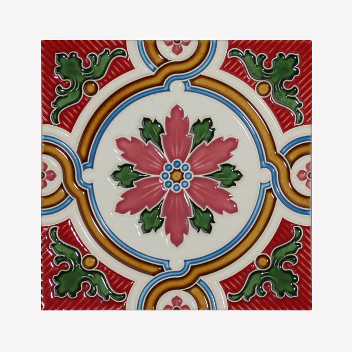 Handmade Relief Tile 002