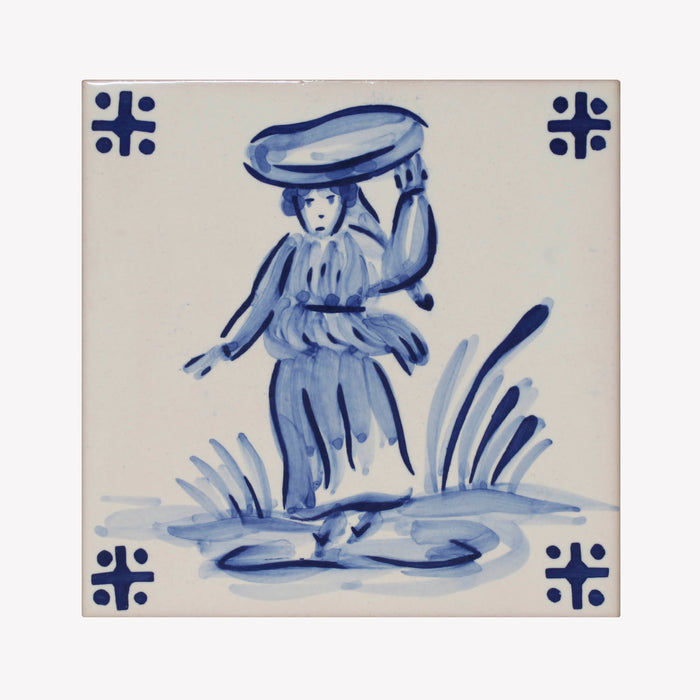 Hand-painted Tile 004
