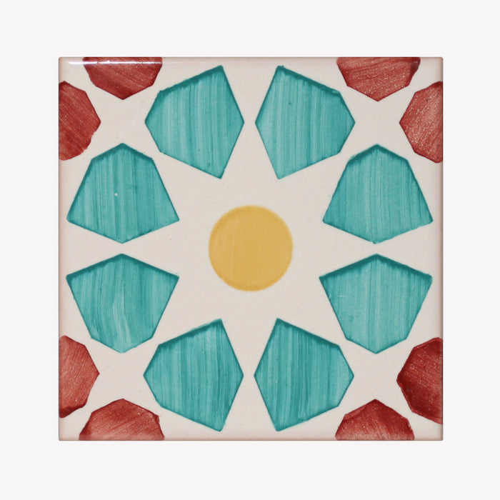 Ceramic Square Coaster 007