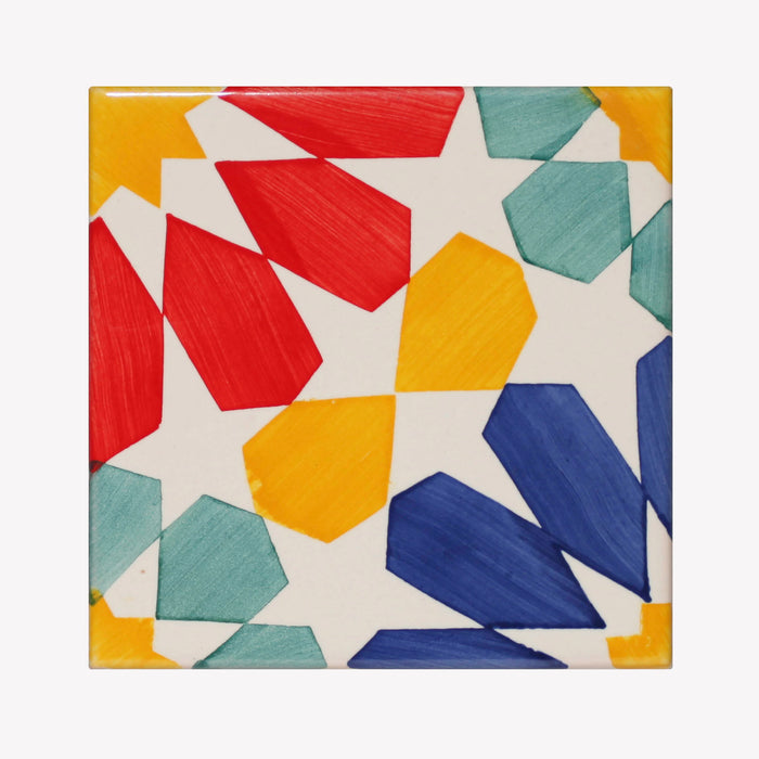 Ceramic Square Coaster 008
